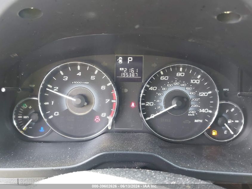 2010 Subaru Outback 2.5I VIN: 4S4BRBAC8A3354721 Lot: 39602626