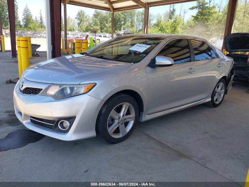 2012 Toyota Camry Se VIN: 4T1BF1FK5CU185838 Lot: 39602634