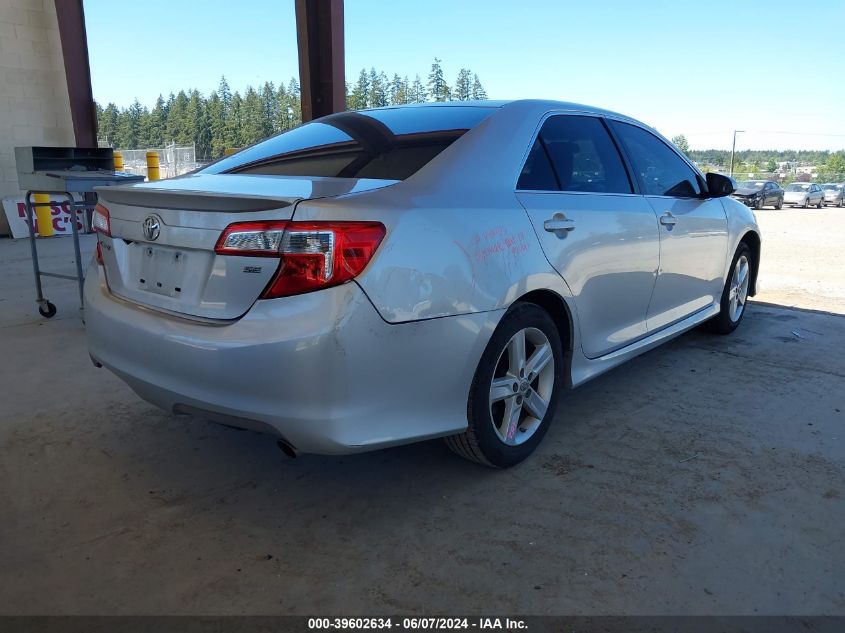 2012 Toyota Camry Se VIN: 4T1BF1FK5CU185838 Lot: 39602634