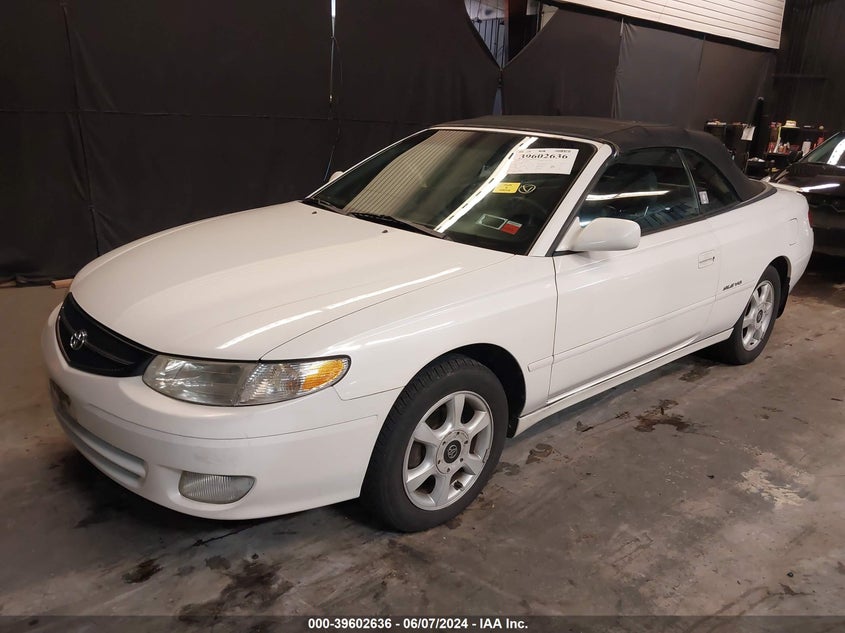 2001 Toyota Camry Solara Sle V6 VIN: 2T1FF28P71C517194 Lot: 39602636