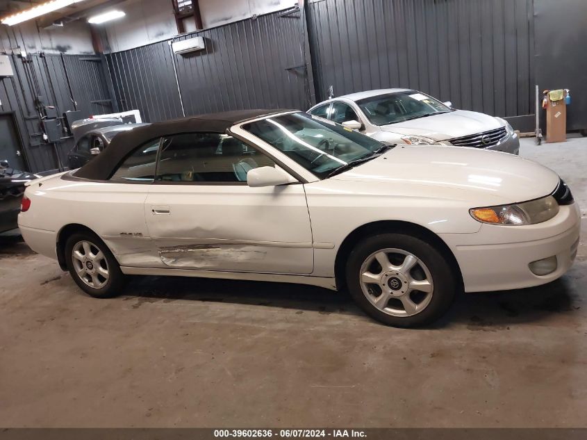 2001 Toyota Camry Solara Sle V6 VIN: 2T1FF28P71C517194 Lot: 39602636