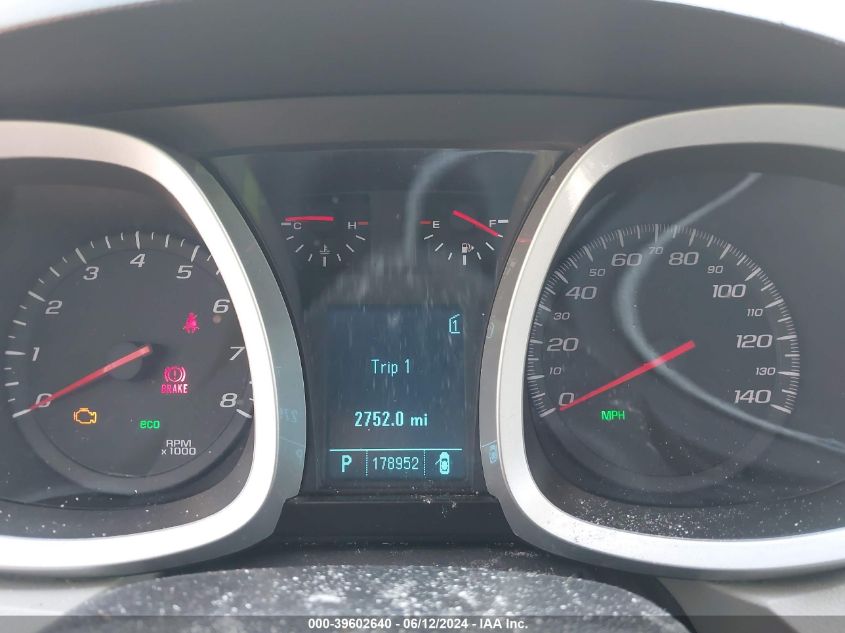 2011 Chevrolet Equinox 2Lt VIN: 2CNFLNEC7B6435640 Lot: 39602640