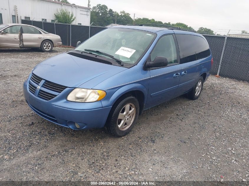 2007 Dodge Grand Caravan Sxt VIN: 2D4GP44LX7R143532 Lot: 39602642