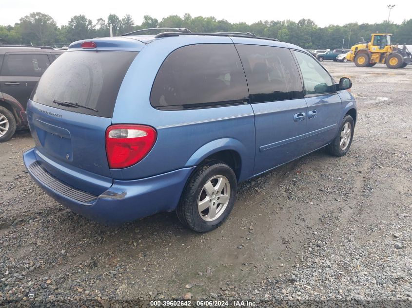 2007 Dodge Grand Caravan Sxt VIN: 2D4GP44LX7R143532 Lot: 39602642