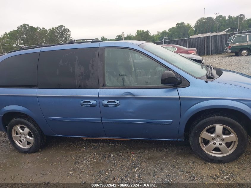 2007 Dodge Grand Caravan Sxt VIN: 2D4GP44LX7R143532 Lot: 39602642