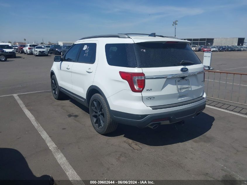 2018 Ford Explorer Xlt VIN: 1FM5K8D86JGB19996 Lot: 39602644