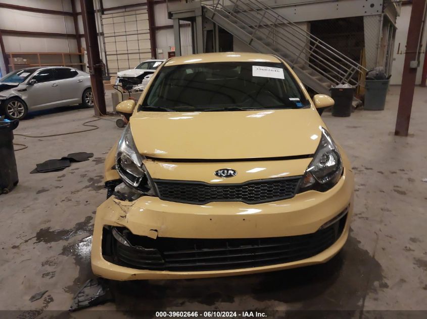 2016 Kia Rio Lx VIN: KNADM4A32G6542050 Lot: 39602646