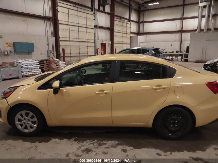 2016 Kia Rio Lx VIN: KNADM4A32G6542050 Lot: 39602646