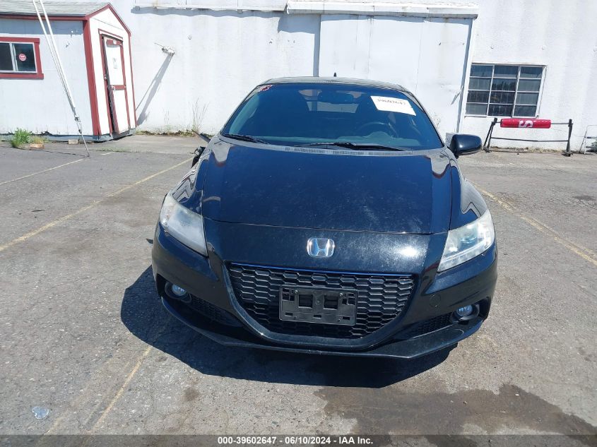 JHMZF1D61DS002598 2013 Honda Cr-Z Ex