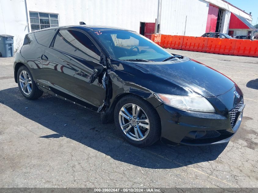 2013 Honda Cr-Z Ex VIN: JHMZF1D61DS002598 Lot: 39602647