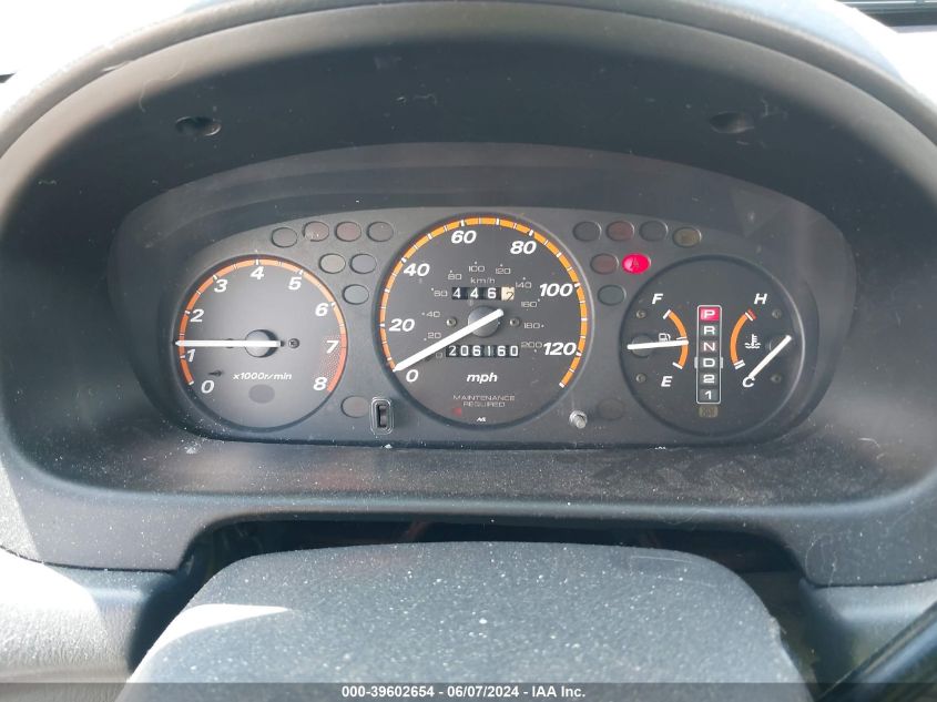 2000 Honda Cr-V Ex VIN: JHLRD1868YC045534 Lot: 39602654