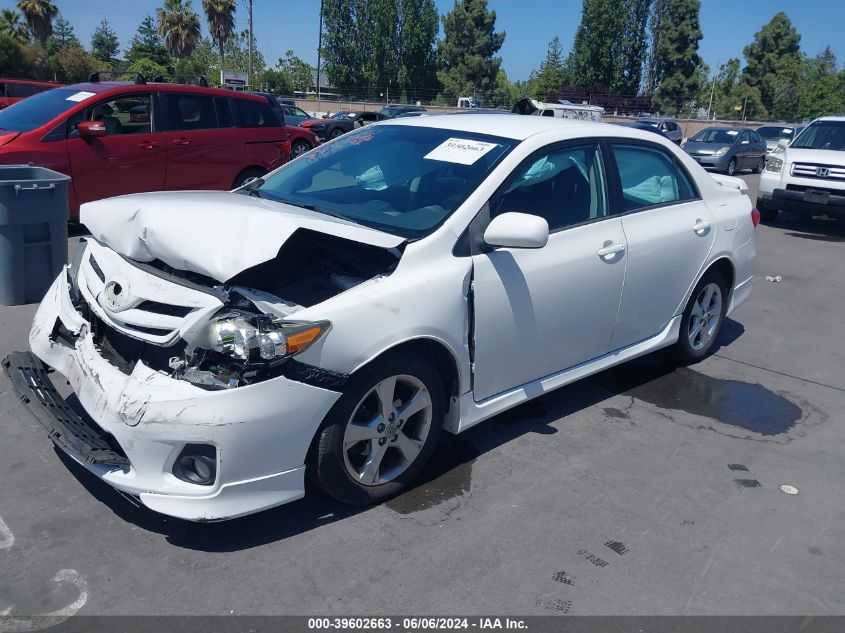 2013 Toyota Corolla S VIN: 2T1BU4EE8DC992988 Lot: 39602663