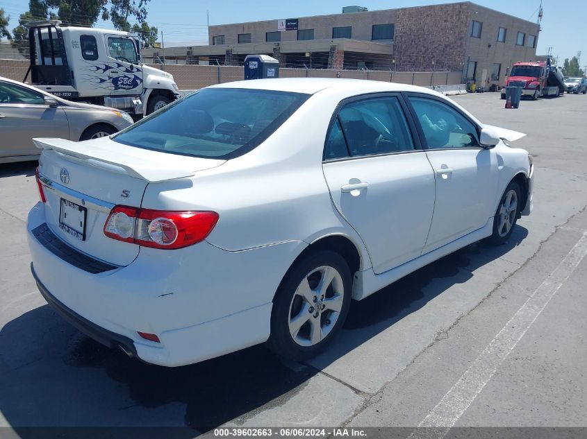 2013 Toyota Corolla S VIN: 2T1BU4EE8DC992988 Lot: 39602663