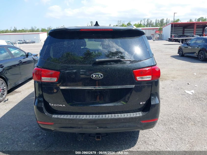 2018 Kia Sedona Ex VIN: KNDMC5C10J6346672 Lot: 39602679