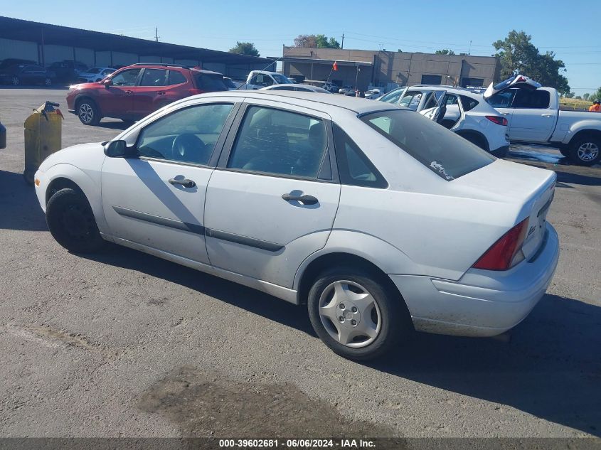 2003 Ford Focus Lx VIN: 1FAFP33P83W168735 Lot: 39602681