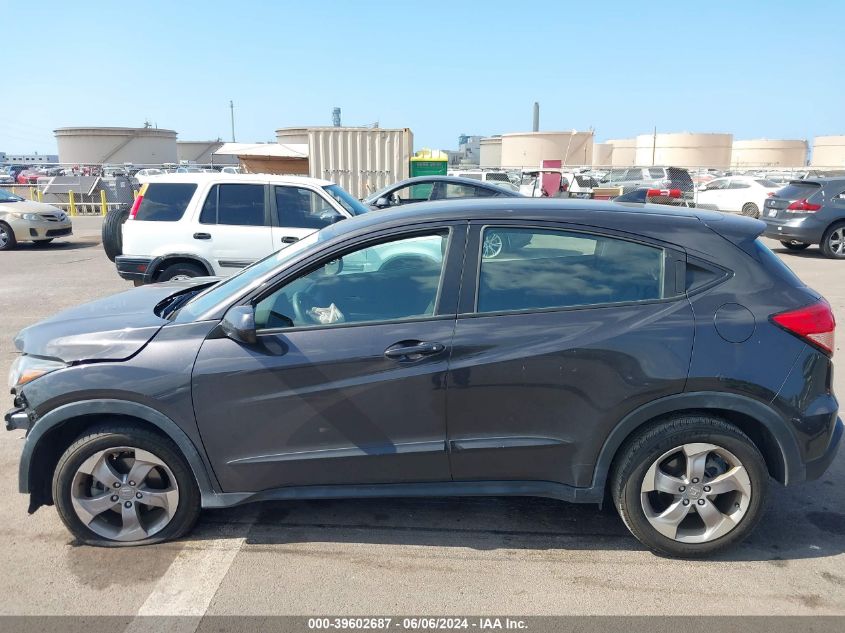 2017 Honda Hr-V Lx VIN: 3CZRU5H39HG709163 Lot: 39602687