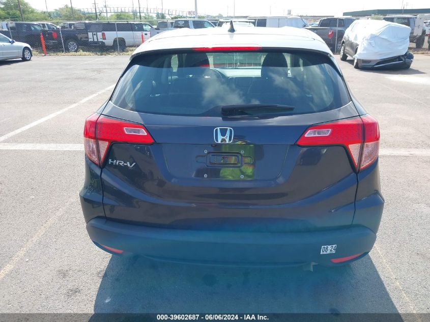 2017 Honda Hr-V Lx VIN: 3CZRU5H39HG709163 Lot: 39602687