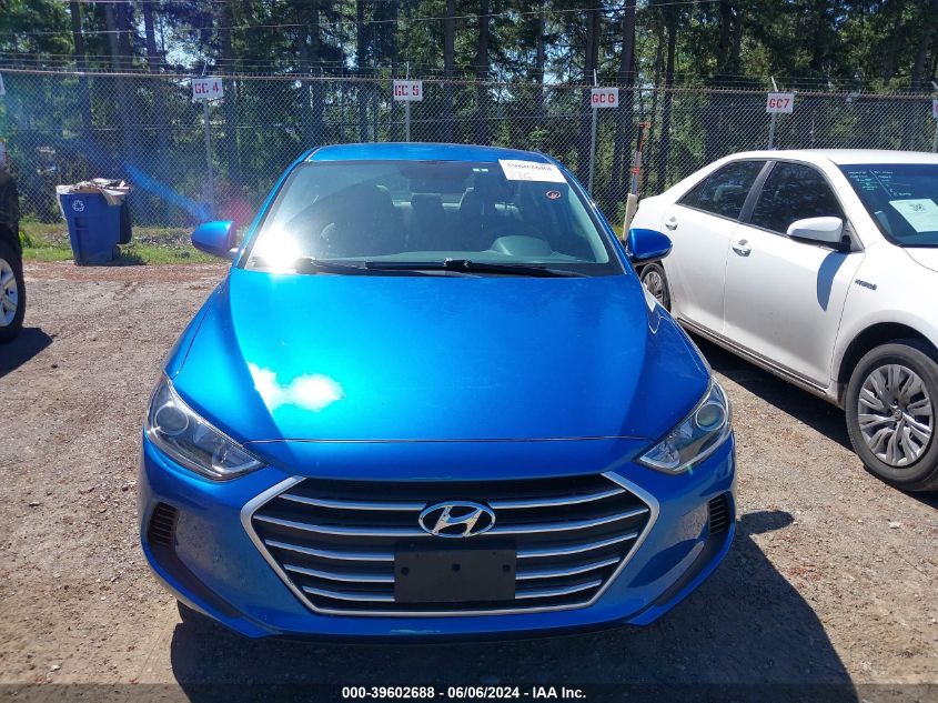 2018 Hyundai Elantra Sel VIN: 5NPD84LF3JH315512 Lot: 39602688