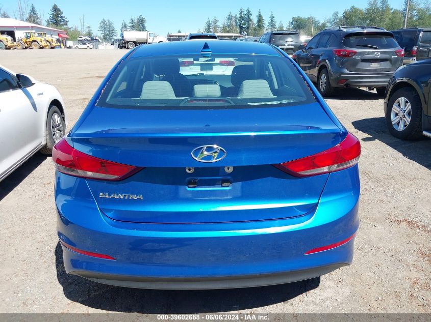 2018 Hyundai Elantra Sel VIN: 5NPD84LF3JH315512 Lot: 39602688