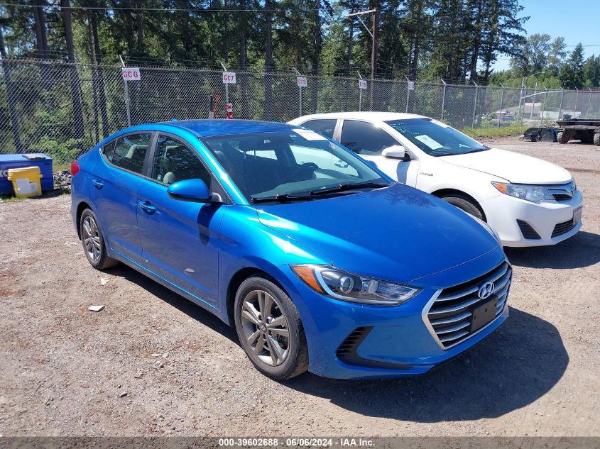 2018 Hyundai Elantra Sel VIN: 5NPD84LF3JH315512 Lot: 39602688