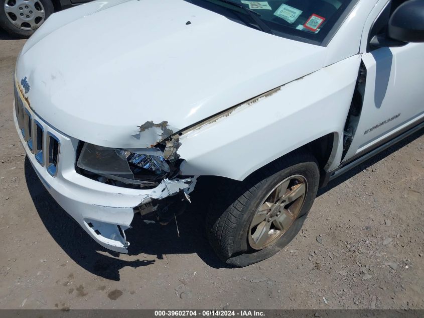 2016 Jeep Compass Sport VIN: 1C4NJCBBXGD600613 Lot: 39602704