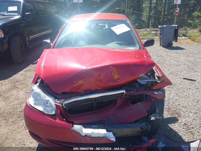 2008 Toyota Corolla Ce VIN: 1NXBR32E68Z981038 Lot: 39602709