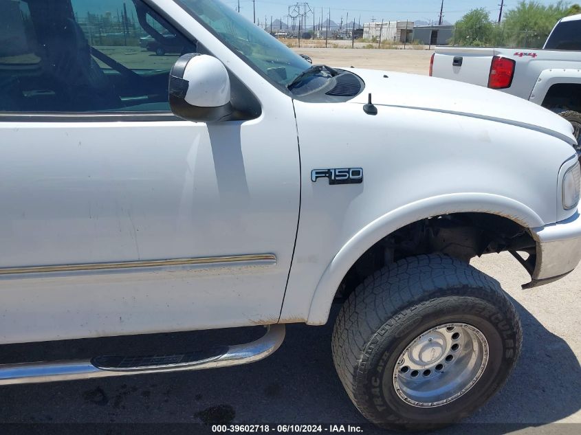 1997 Ford F-150 Lariat/Xl/Xlt VIN: 1FTEX18L9VNC81635 Lot: 39602718