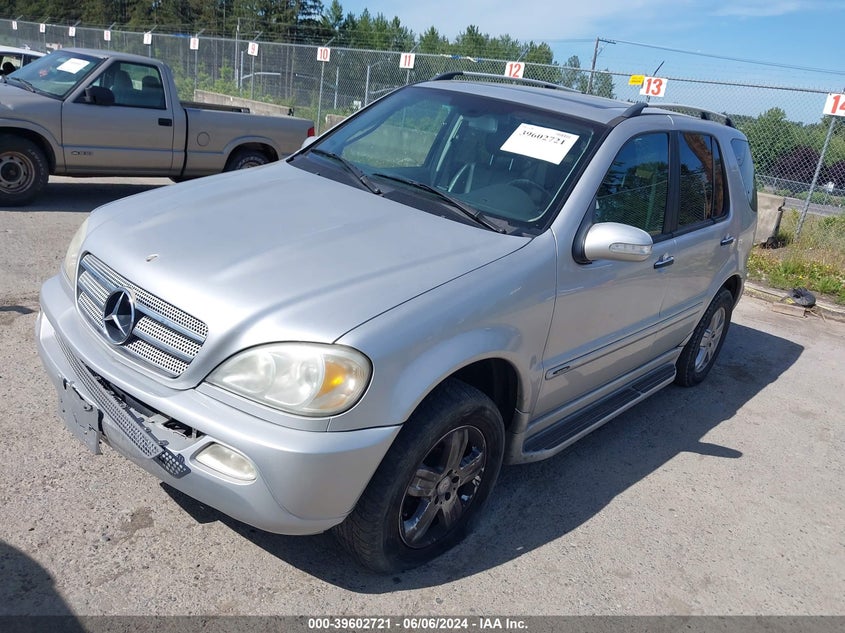 2005 Mercedes-Benz Ml 350 4Matic VIN: 4JGAB57E65A565721 Lot: 39602721