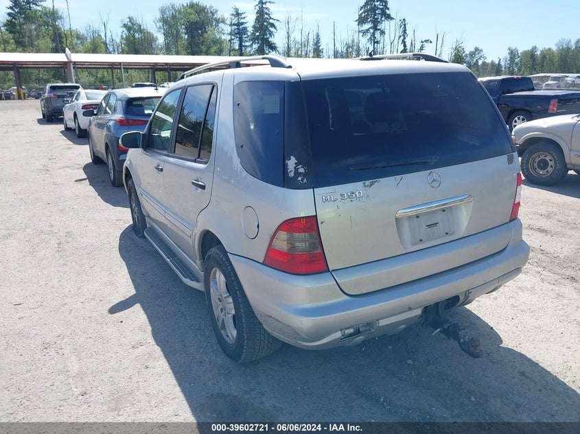 2005 Mercedes-Benz Ml 350 4Matic VIN: 4JGAB57E65A565721 Lot: 39602721