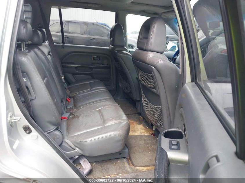 2005 Honda Pilot Ex-L VIN: 5FNYF18655B015800 Lot: 39602722