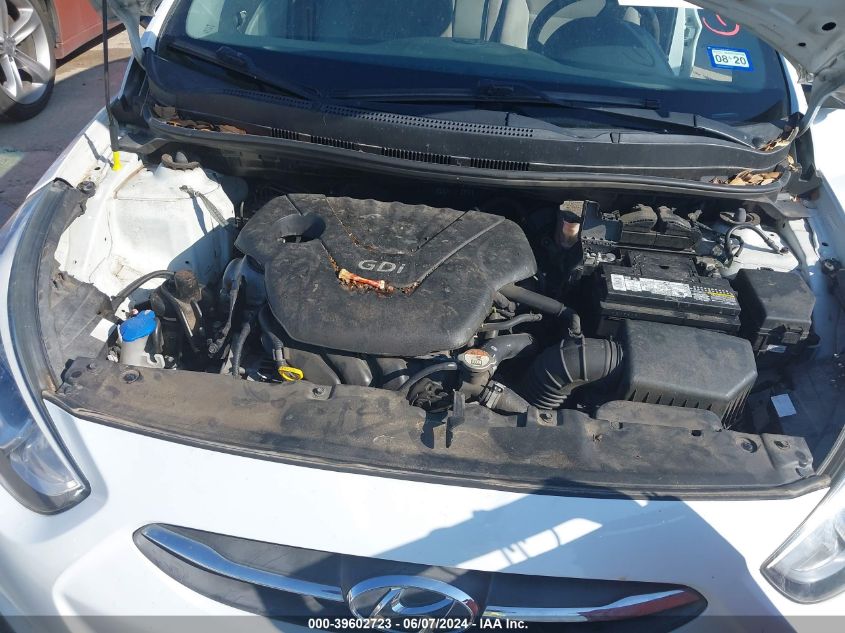 2016 Hyundai Accent Se VIN: KMHCT4AEXGU072196 Lot: 39602723