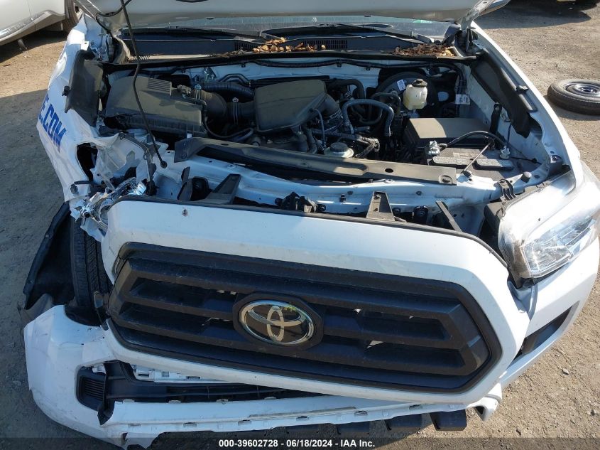 2022 Toyota Tacoma Sr VIN: 3TYRX5GN9NT052673 Lot: 39602728