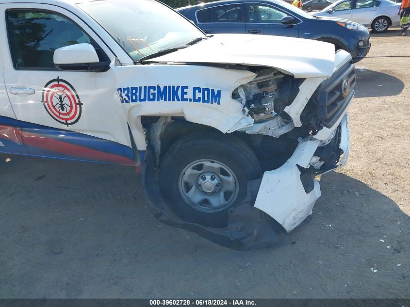 2022 Toyota Tacoma Sr VIN: 3TYRX5GN9NT052673 Lot: 39602728