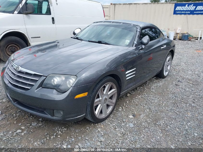 2004 Chrysler Crossfire VIN: 1C3AN69L64X011222 Lot: 39602730