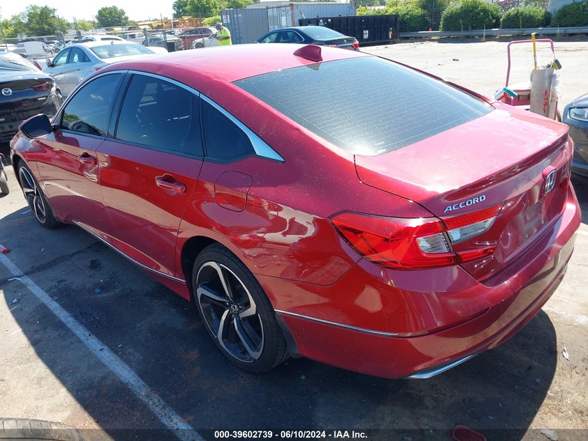 VIN 1HGCV1F45LA058457 2020 HONDA ACCORD EX