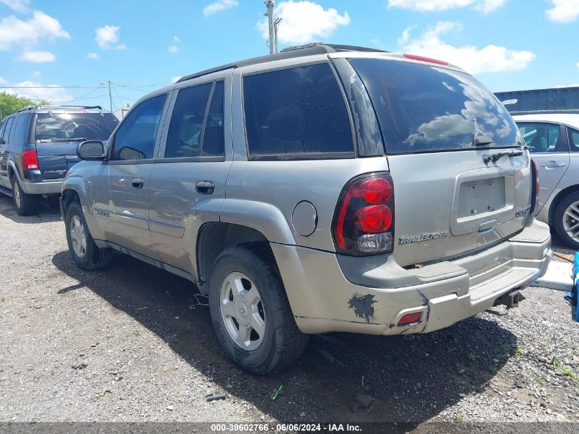 2002 Chevrolet Trailblazer Ls VIN: 1GNDS13S322524871 Lot: 39602766