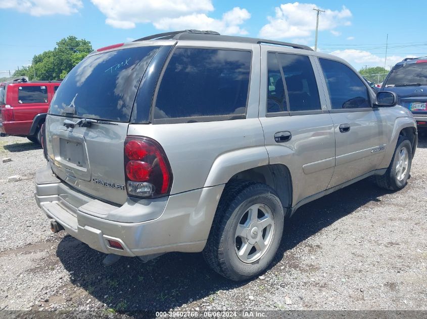 2002 Chevrolet Trailblazer Ls VIN: 1GNDS13S322524871 Lot: 39602766