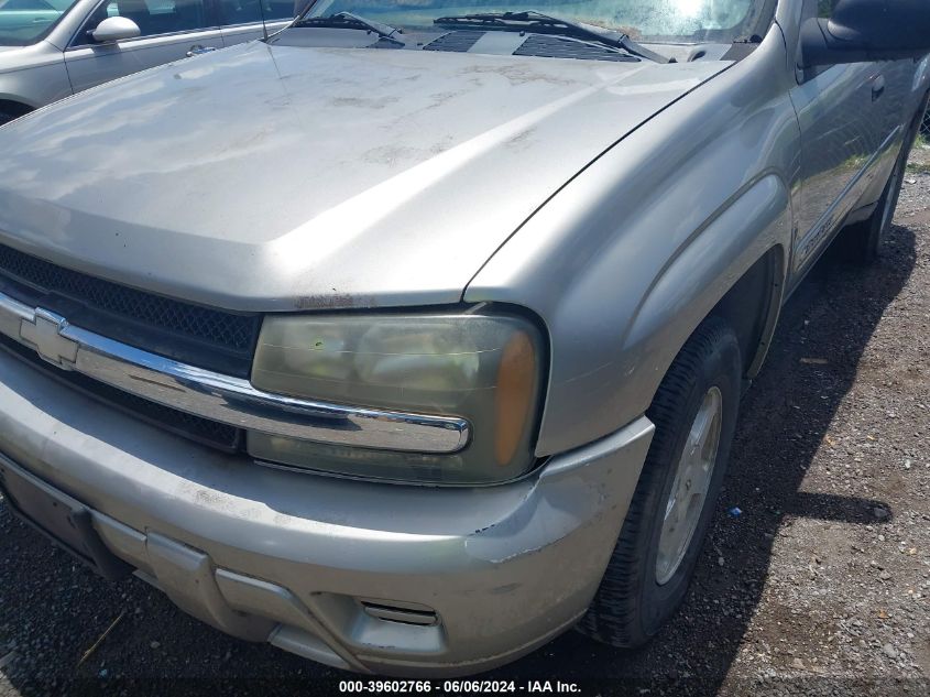 2002 Chevrolet Trailblazer Ls VIN: 1GNDS13S322524871 Lot: 39602766