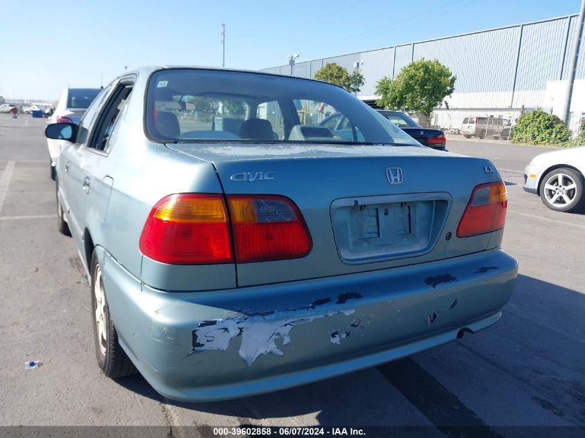 1999 Honda Civic Lx VIN: 2HGEJ6675XH575857 Lot: 39602858