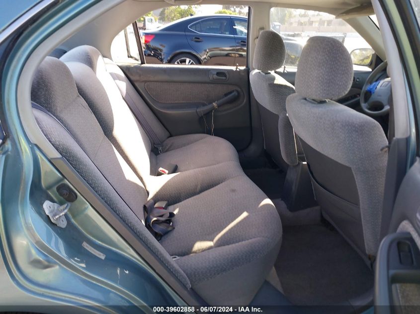 1999 Honda Civic Lx VIN: 2HGEJ6675XH575857 Lot: 39602858