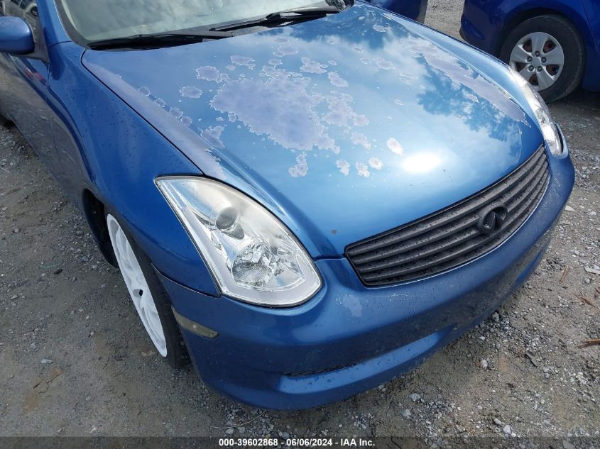 2006 Infiniti G35 VIN: JNKCV54EX6M715966 Lot: 39602868