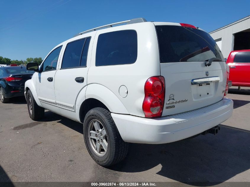 2006 Dodge Durango Limited VIN: 1D4HB58226F121038 Lot: 39602874