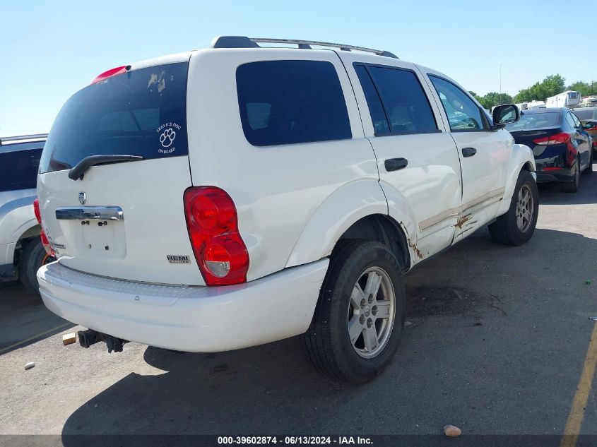 2006 Dodge Durango Limited VIN: 1D4HB58226F121038 Lot: 39602874