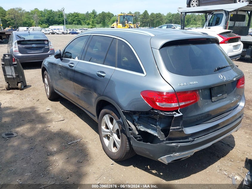 2017 Mercedes-Benz Glc 300 VIN: WDC0G4JB3HF259393 Lot: 39602876