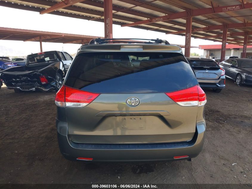 2012 Toyota Sienna Le V6 8 Passenger VIN: 5TDKK3DC3CS215642 Lot: 39603106