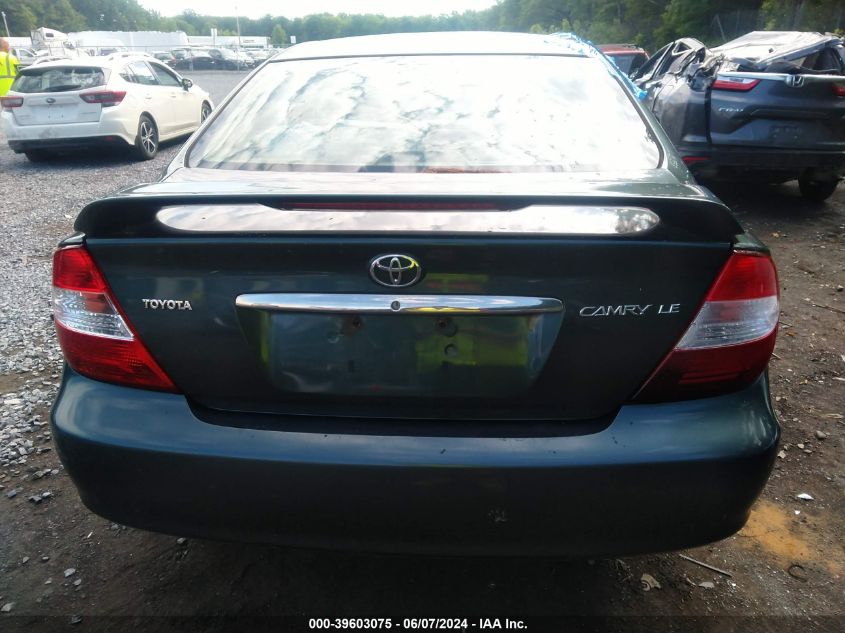 2003 Toyota Camry Le/Xle/Se VIN: 4T1BE32K83U766884 Lot: 39603075