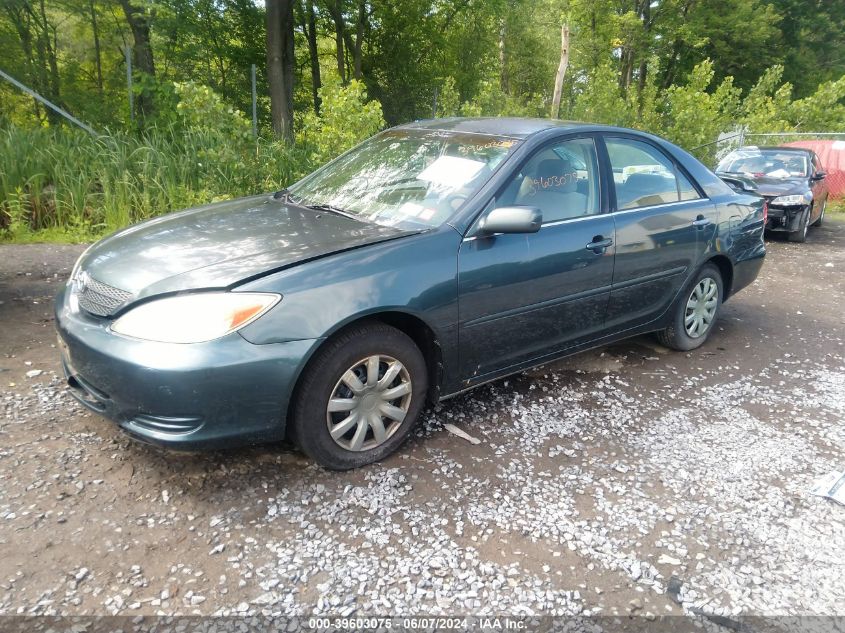 2003 Toyota Camry Le/Xle/Se VIN: 4T1BE32K83U766884 Lot: 39603075