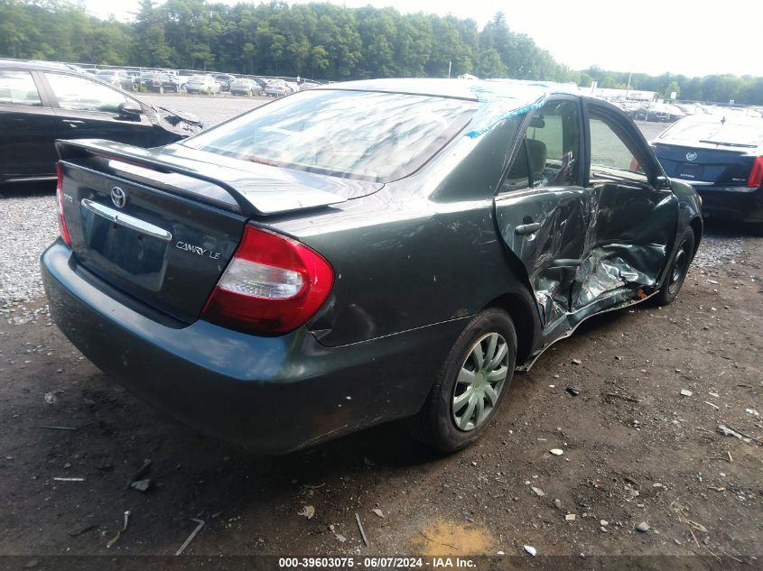 2003 Toyota Camry Le/Xle/Se VIN: 4T1BE32K83U766884 Lot: 39603075