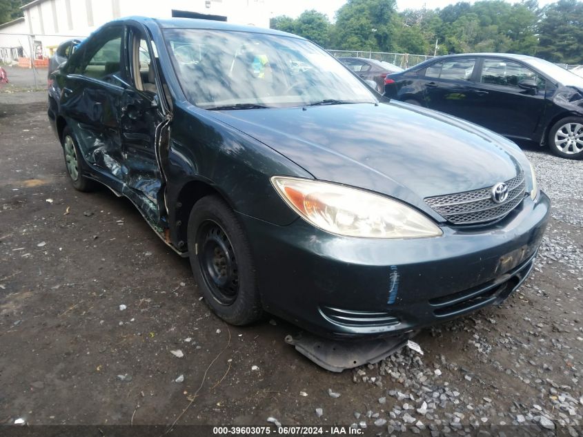 2003 Toyota Camry Le/Xle/Se VIN: 4T1BE32K83U766884 Lot: 39603075