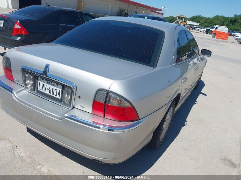 2005 Lincoln Ls V6 VIN: 1LNHM86S45Y607313 Lot: 39603116